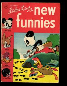 Lot Of 5 New Funnies Dell Golden Age Comic Books # 115 241 248 249 260 NE3