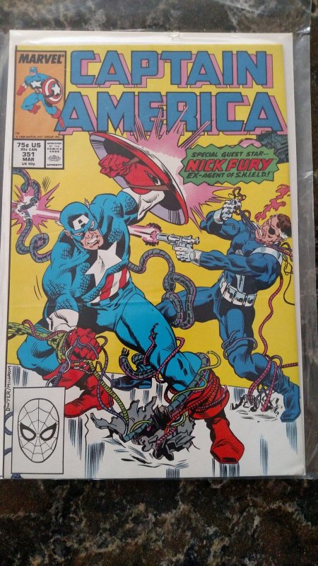 Captain America #351 (Marvel,1989) Condition NM