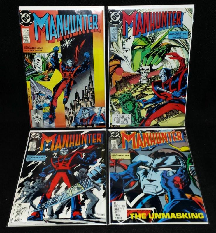 Manhunter #1,2,3,4 Set (DC, 1988) VF/NM