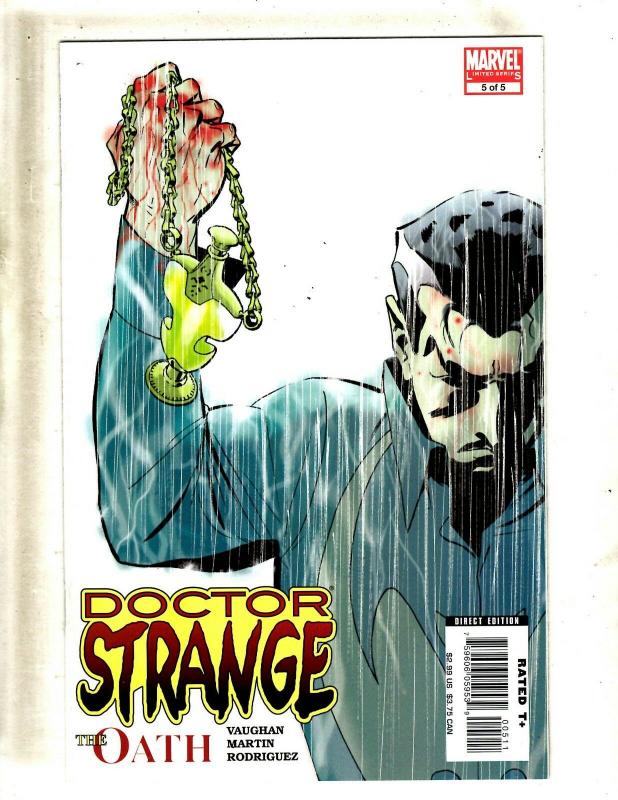 7 Marvel Comics Doctor Strange Oath 1 2 3 4 5 + X-Men Wizard + Avengers Inv. CJ3