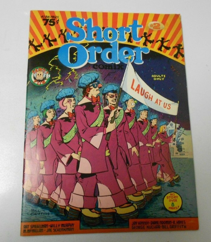 1974 SHORT ORDER #2 FVF 7.0 Bill Griffith 1st/Only Print Family Fun