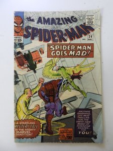 The Amazing Spider-Man #24 (1965) GD+ condition subscription crease