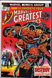 Marvel's Greatest Comics #51 (1974) Fantastic Four