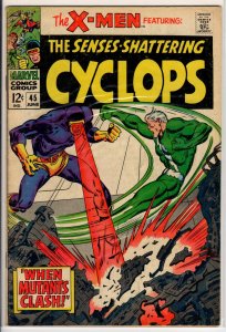 The X-Men #45 (1968) 6.5 FN+