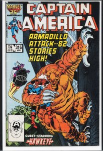 Captain America #316 (1986) Captain America