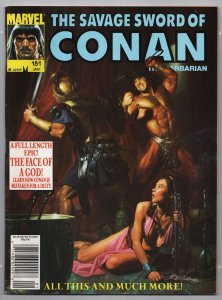 Savage Sword Of Conan #181 The Face Of God (Marvel, 1991) VG 