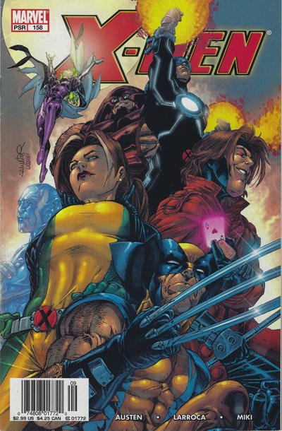 X-Men (2nd Series) #158 (Newsstand) VF ; Marvel | Chuck Austen