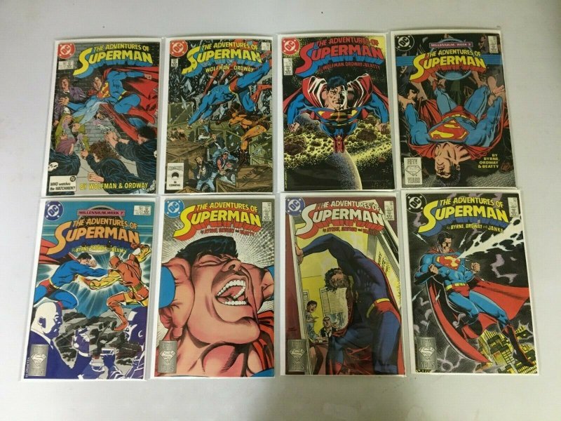 Adventures of Superman lot 46 different from #425-471 6.0 FN (1987-90)