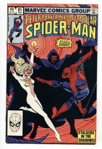 SPECTACULAR SPIDER-MAN #81 Cloak and Dagger-Punisher-comic book NM-