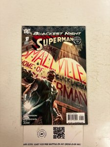 Blackest Night Superman #1 NM DC Comic Books Green lantern Black Hand 15 HH80