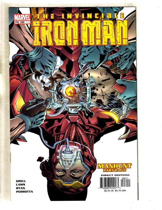 12 Iron Man Marvel Comics #409 410 (2) 411 413 414 415 416 417 418 419 420 MF21