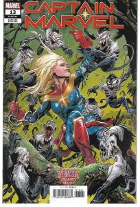 Captain Marvel (11th Series) #13C VF/NM ; Marvel | 147 Venom Island Variant