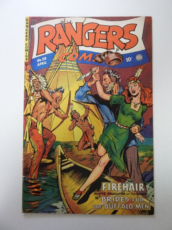 Rangers Comics #58 (1951) FN/VF condition