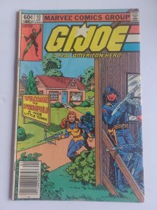 GI Joe A Real American Hero #10 newsstand - 1983 - VG