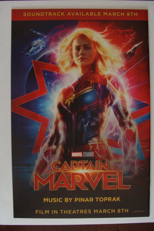 Captain Marvel #3  Movie Variant Cover Brie Larson.