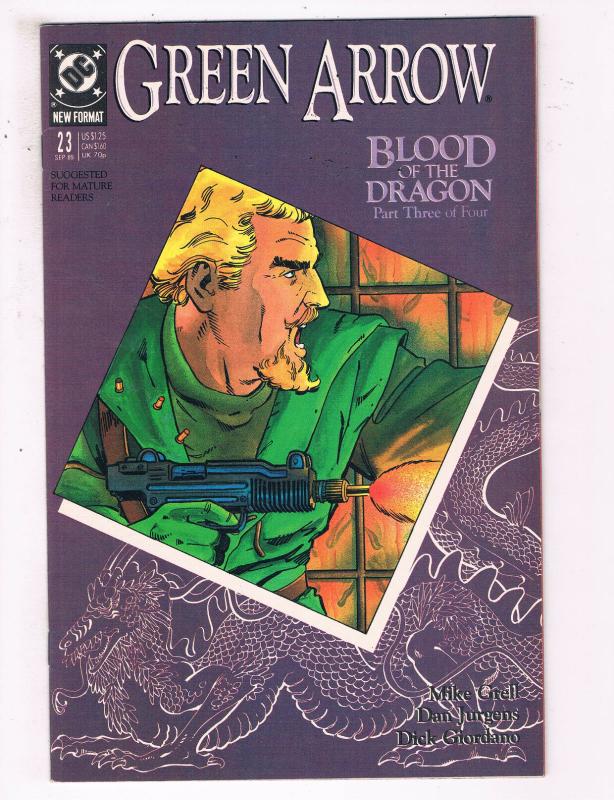 Green Arrow #23 VF DC Comics Arrow TV Show Comic Book Grell DE21