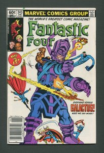 Fantastic Four #243  /  7.5 - 8.0 VFN /  Newsstand / June 1982
