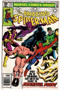 The Amazing Spider-Man #214 Newsstand Edition (1981) Spider-Man