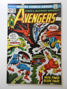 The Avengers #111 (1973) Vs Magneto! W/ The X-Men! Sharp VF Condition!