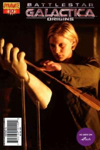 Battlestar Galactica: Origins #10B VF/NM ; Dynamite | Katee Sackhoff Photo Cover
