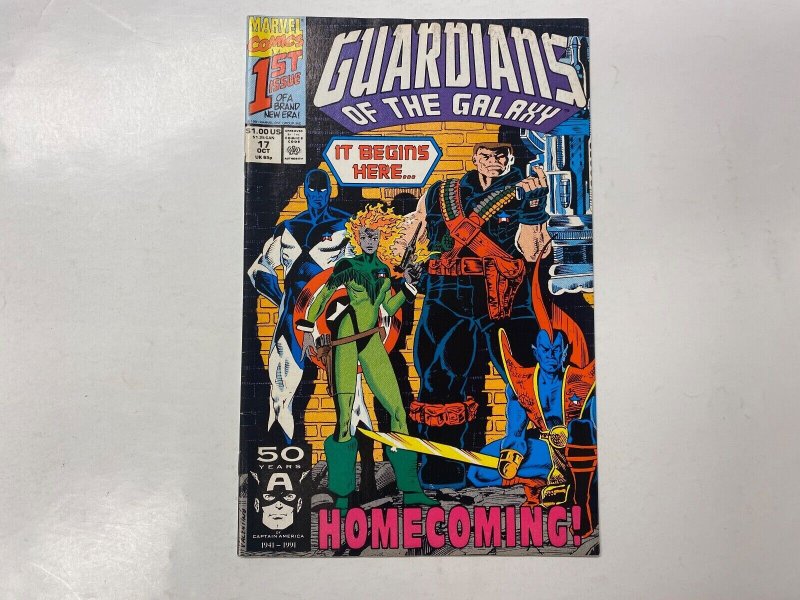 3 MARVEL comic books Marvel Age #118 Cage #1 Guardians Galaxy #17 67 KM11