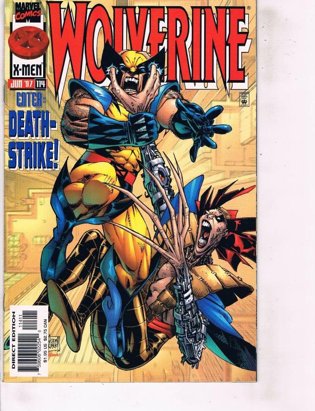 5 Wolverine Marvel Comic Books # 111 112 113 114 115 X-Men Storm Cyclops TW38