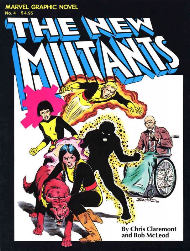 Marvel Graphic Novel #4 FN ; Marvel | New Mutants 1st