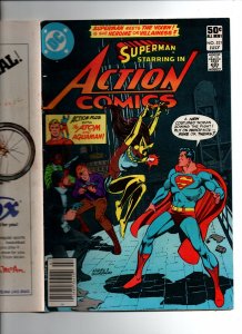 Action Comics #521 newsstand - 1st app Vixen - KEY - Superman -  1981 - (-VF)
