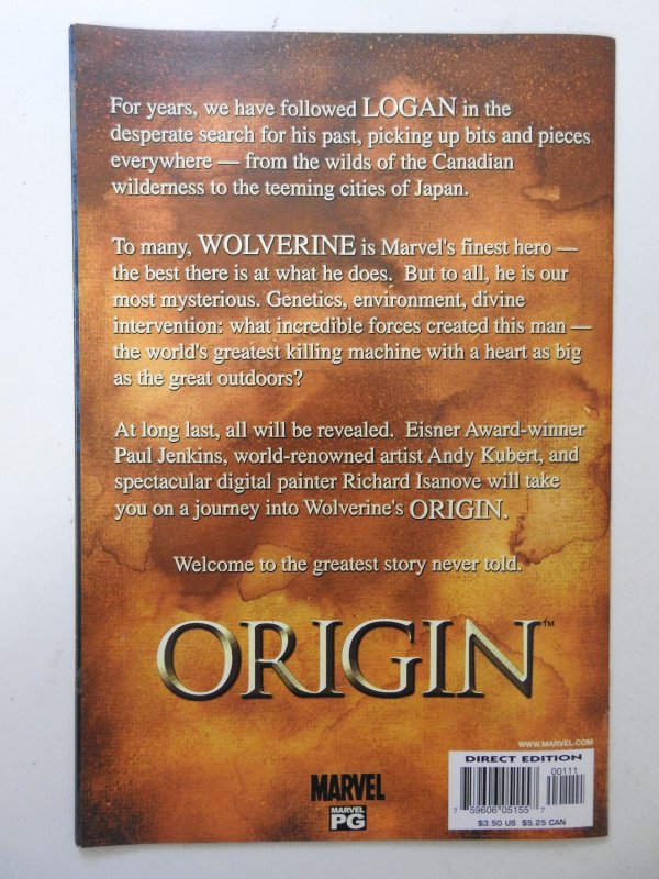 Origin #1 (2001) VF/NM Condition!