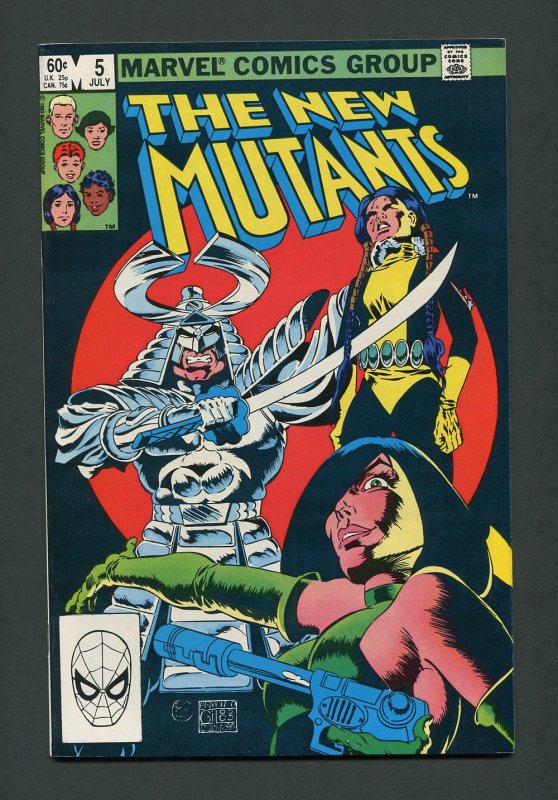 New Mutants #5  9.4 NM  July 1983