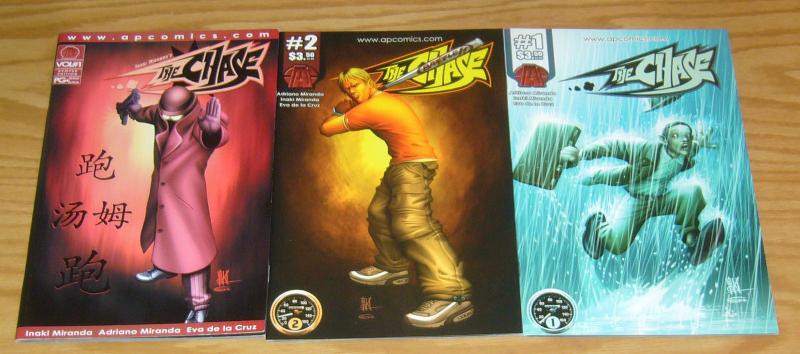 the Chase #1-2 VF/NM complete series + bumper edition - 21st century noir