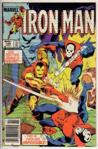 Iron Man #188 Newsstand Edition (1984) 9.4 NM