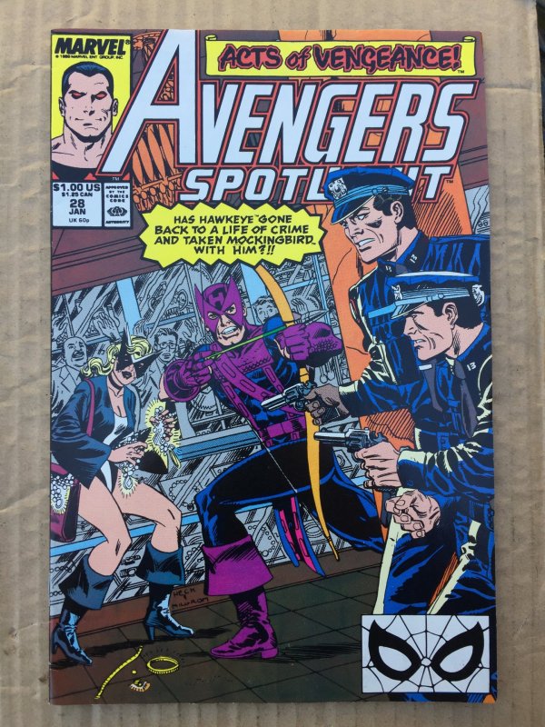 Avengers Spotlight #28 (1990)