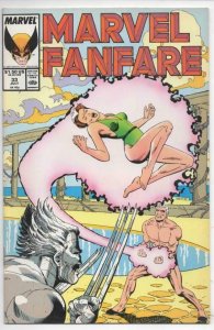 MARVEL FANFARE #33 NM- Wolverine Rogue 1982 1987 more Marvel in store