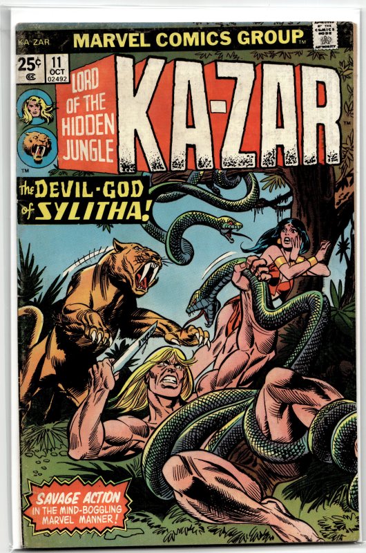 Ka-Zar #11 (1975) Ka-Zar