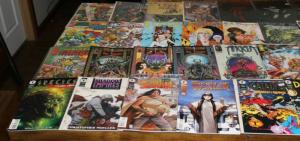 Medium Priority Mail Box Full of TOPPS IMAGE MALIBU DARK HORSE Comics Bulk Mixed