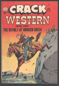 Crack Western #84  1953 - Quality  -VG - Comic Book