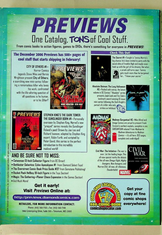 Comic Buyer's Guide #1626 Feb 2007 - Krause Publications