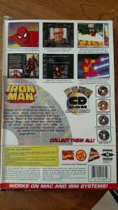 1st Edition Iron Man CD Rom Comic Book by ToyBiz
