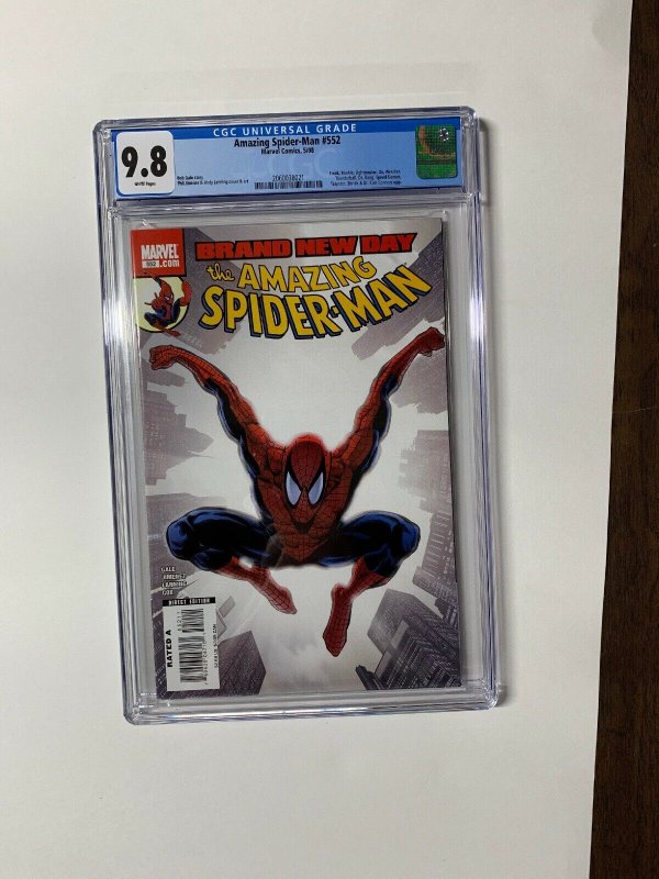 Amazing Spider-man 552 Cgc 9.8 Marvel
