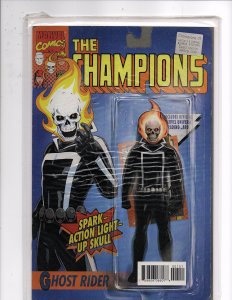 Marvel Comics The Champions #1 Variant John Tyler Christopher Action Fig Cover