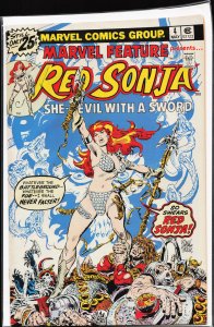 Marvel Feature #4 (1976) Red Sonja