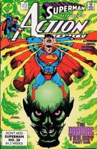 Action Comics #647 Direct Edition (1989) Superman