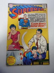 Superman #192 (1967) GD/VG Condition tape on spine