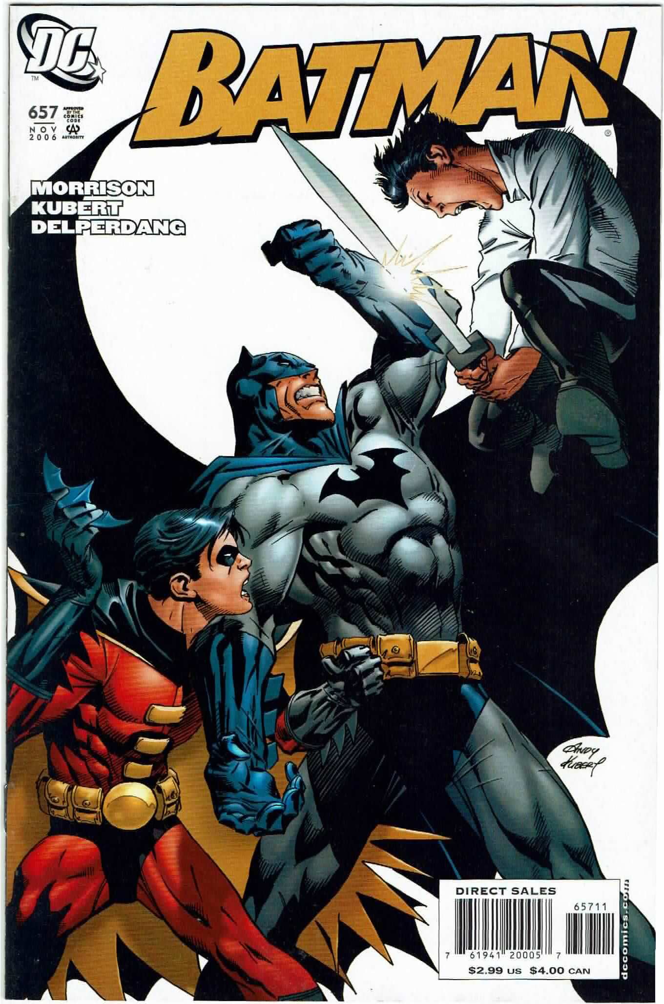 Batman #657 Grant Morrison Andy Kubert 2nd Damian Wayne NM | Comic Books -  Modern Age, DC Comics, Batman, Superhero / HipComic