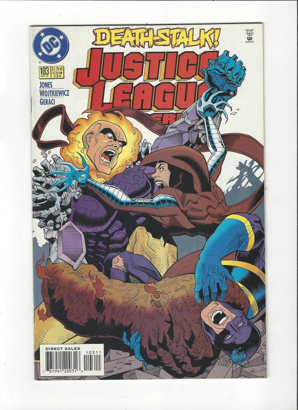 Justice League America #103 1987 DC Comics Copper Age  NM