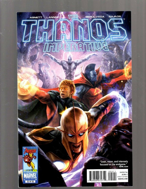 9 Comics Thanos Imperative 1 1 2 3 5 6 Devastation 1 Sourcebook Thanos 1 J399