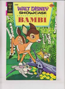 Walt Disney Showcase #31 VF+ august 1975 - bambi movie adaptation