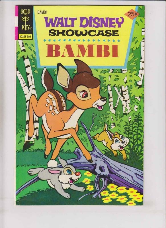 Walt Disney Showcase #31 VF+ august 1975 - bambi movie adaptation