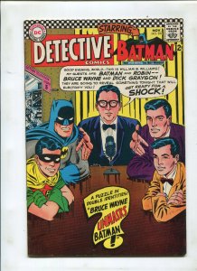 DETECTIVE COMICS #357 (7.5) BRUCE WAYNE UNMASKS BATMAN!